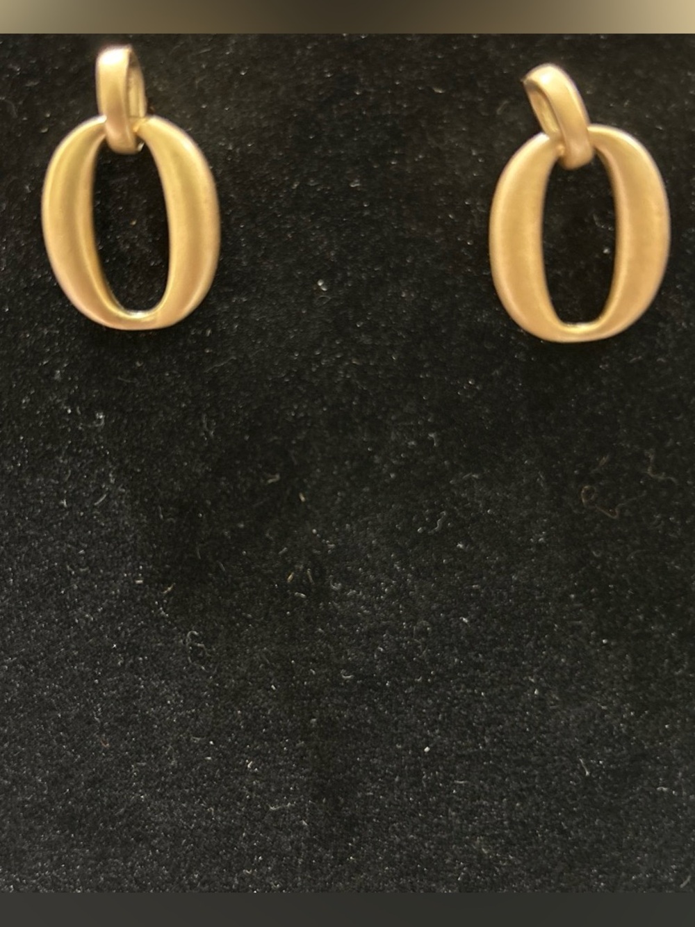 Gold color stud earrings